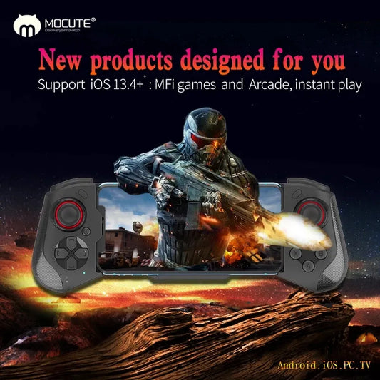 Bluetooth Control Game Pad Joystick For iPhone Android