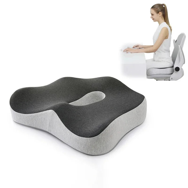 Lumbar Massage Orthopedic Memory Foam Pillow