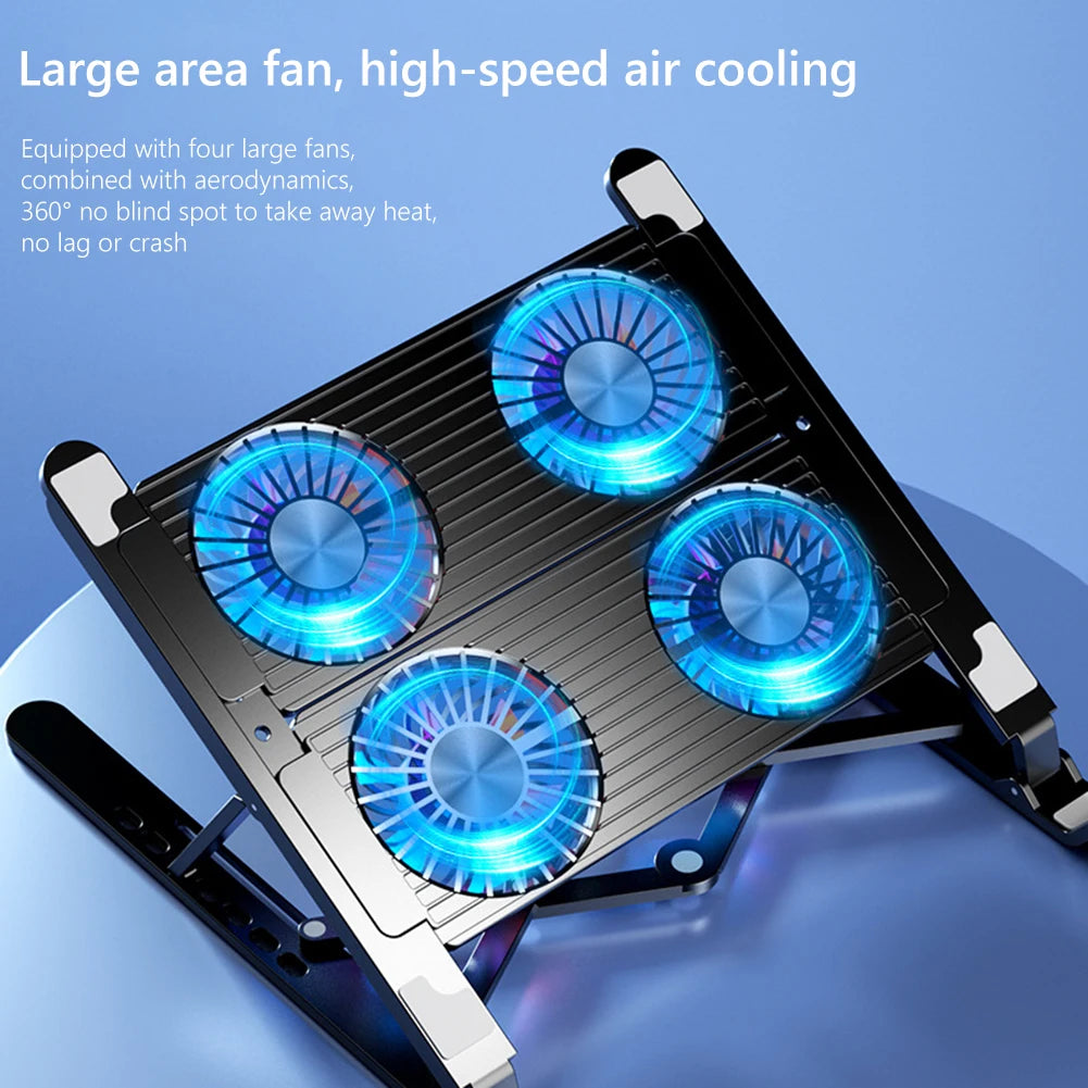 Portable Foldable Laptop Cooling Pad