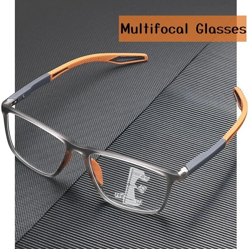 Anti-blue Light Multifocal Reading Glasses
